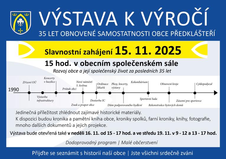Výstava k výročí 35 let 