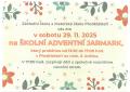 ŠKOLNÍ ADVENTNÍ JARMARK