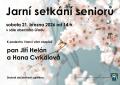 Jarní setkání seniorů